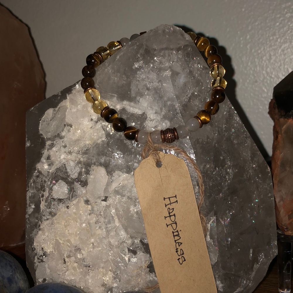 “Happiness” Crystal Bracelet